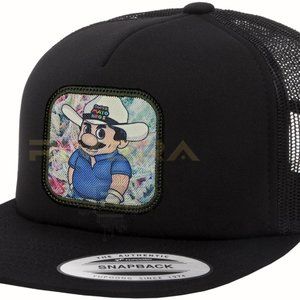 El del sombrero Super Mayo Bros Hat Black mayiza super mayo zambada hat corridos